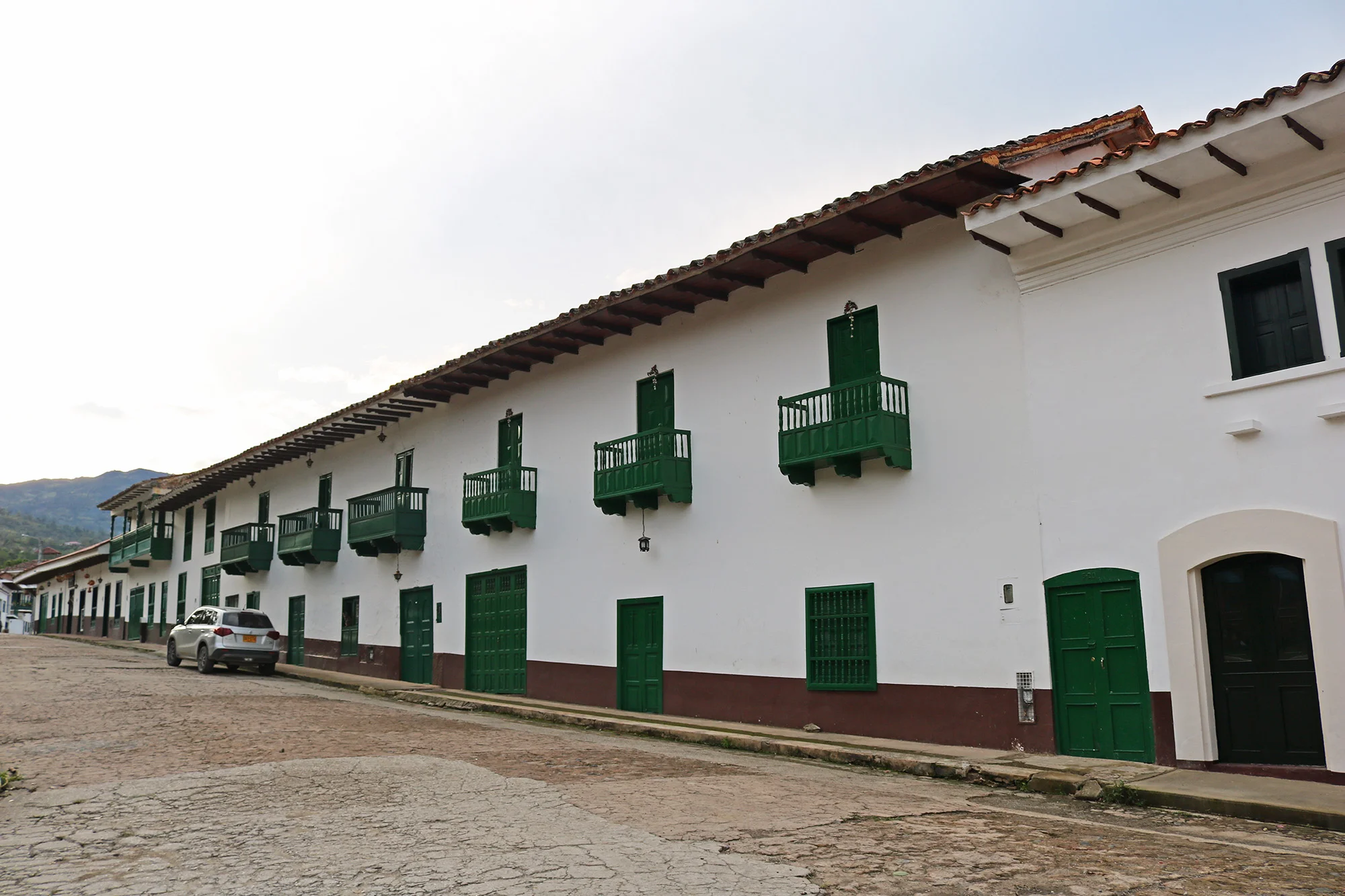 Tenza un pueblo colonial