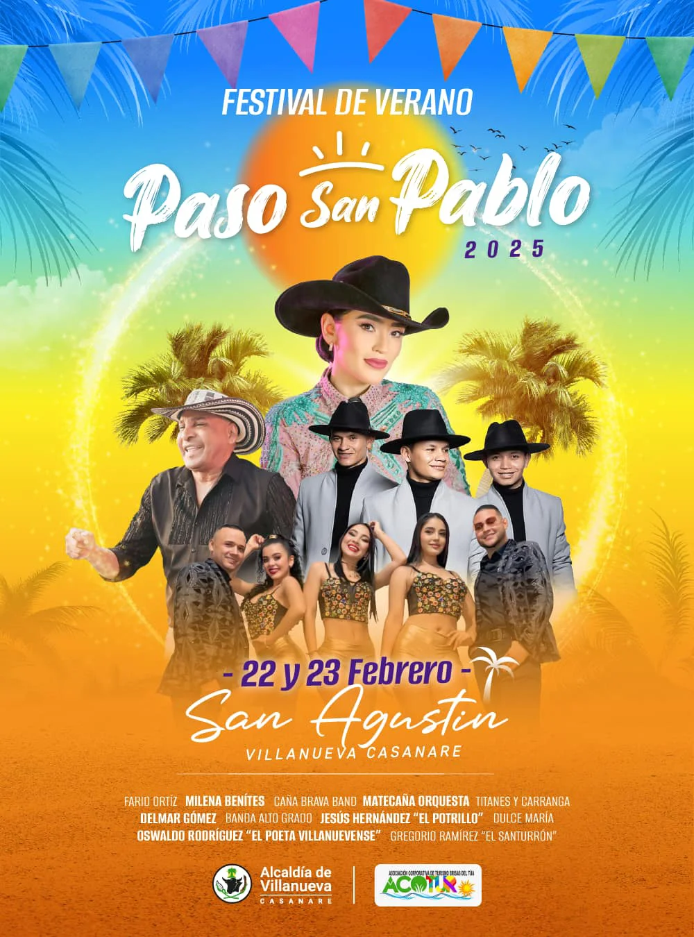 Festival de Verano en Villanueva Casanare