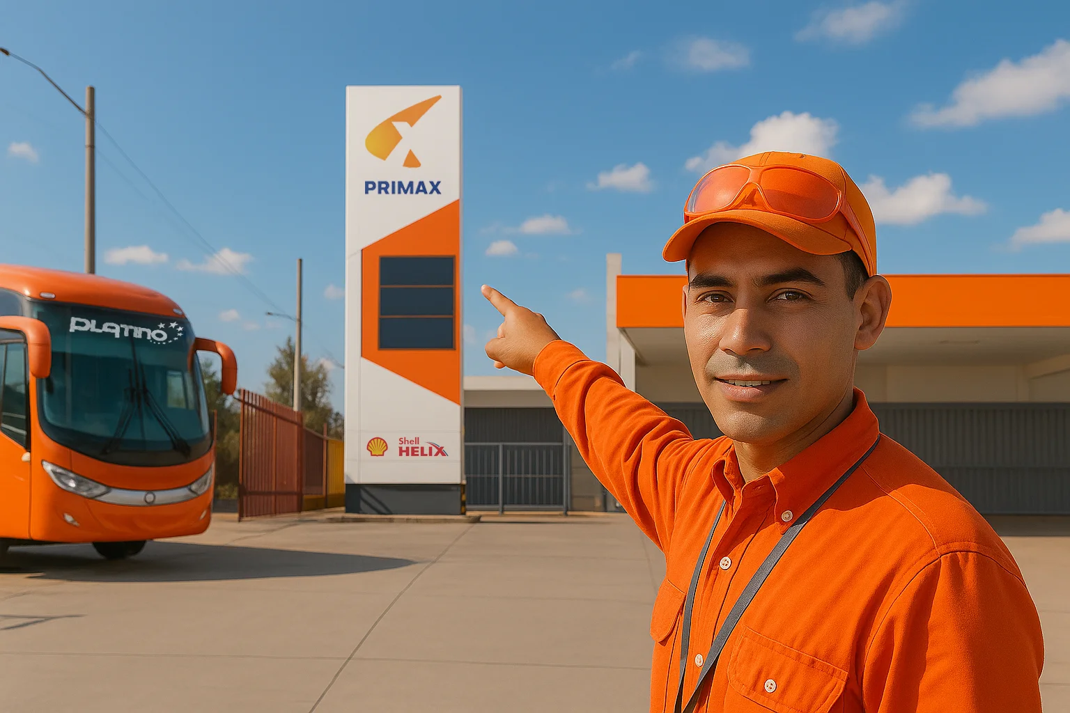 Estación de servicio en Fontibón