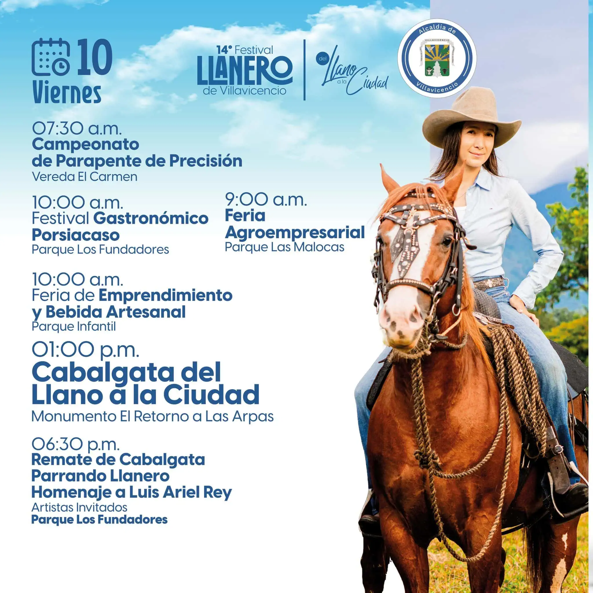 Festival Llanero Viernes 10 de Octubre