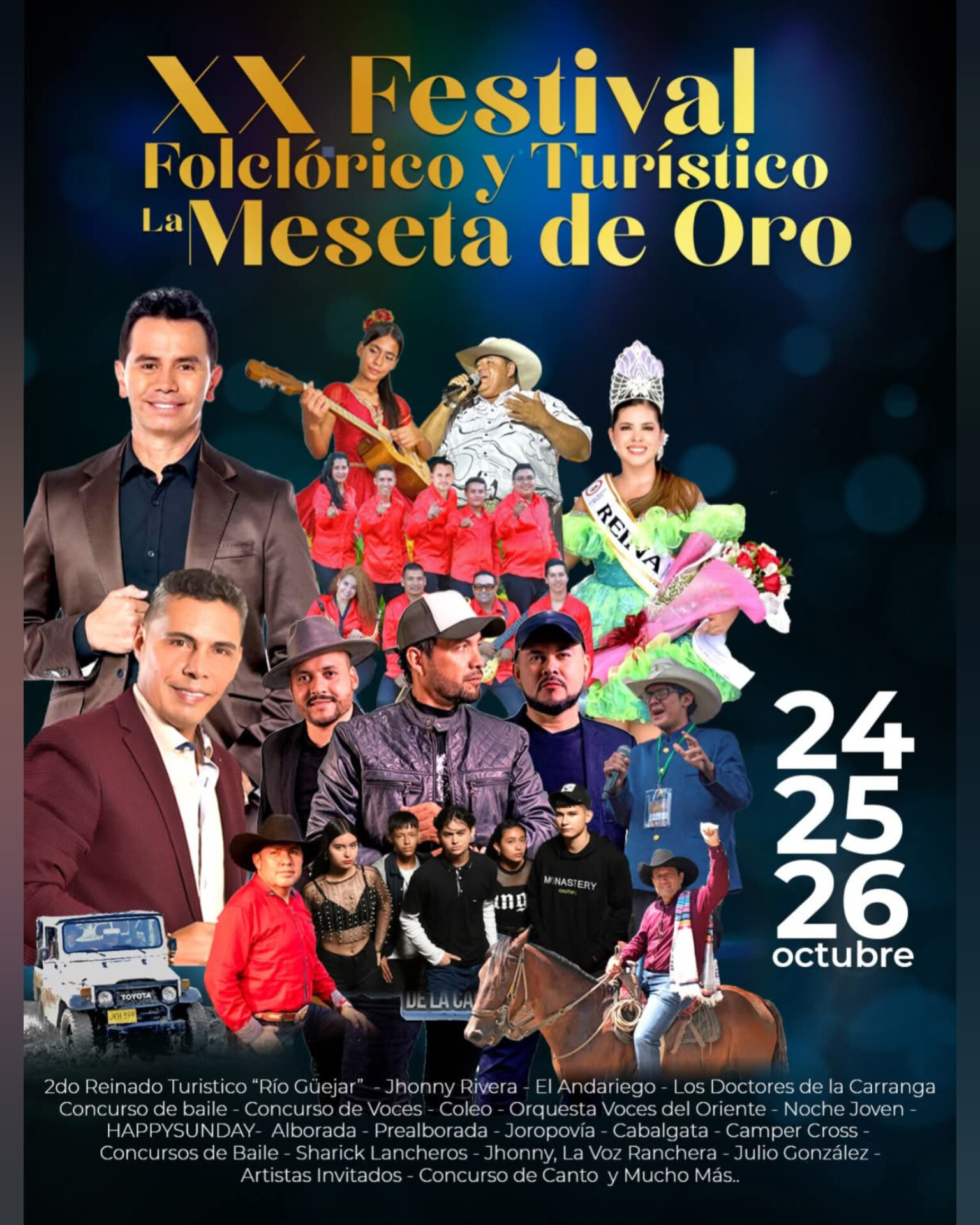 Festival la meseta de oro 2025