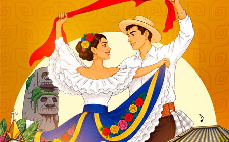Festival del Bambuco en San Juan y San Pedro en Isnos