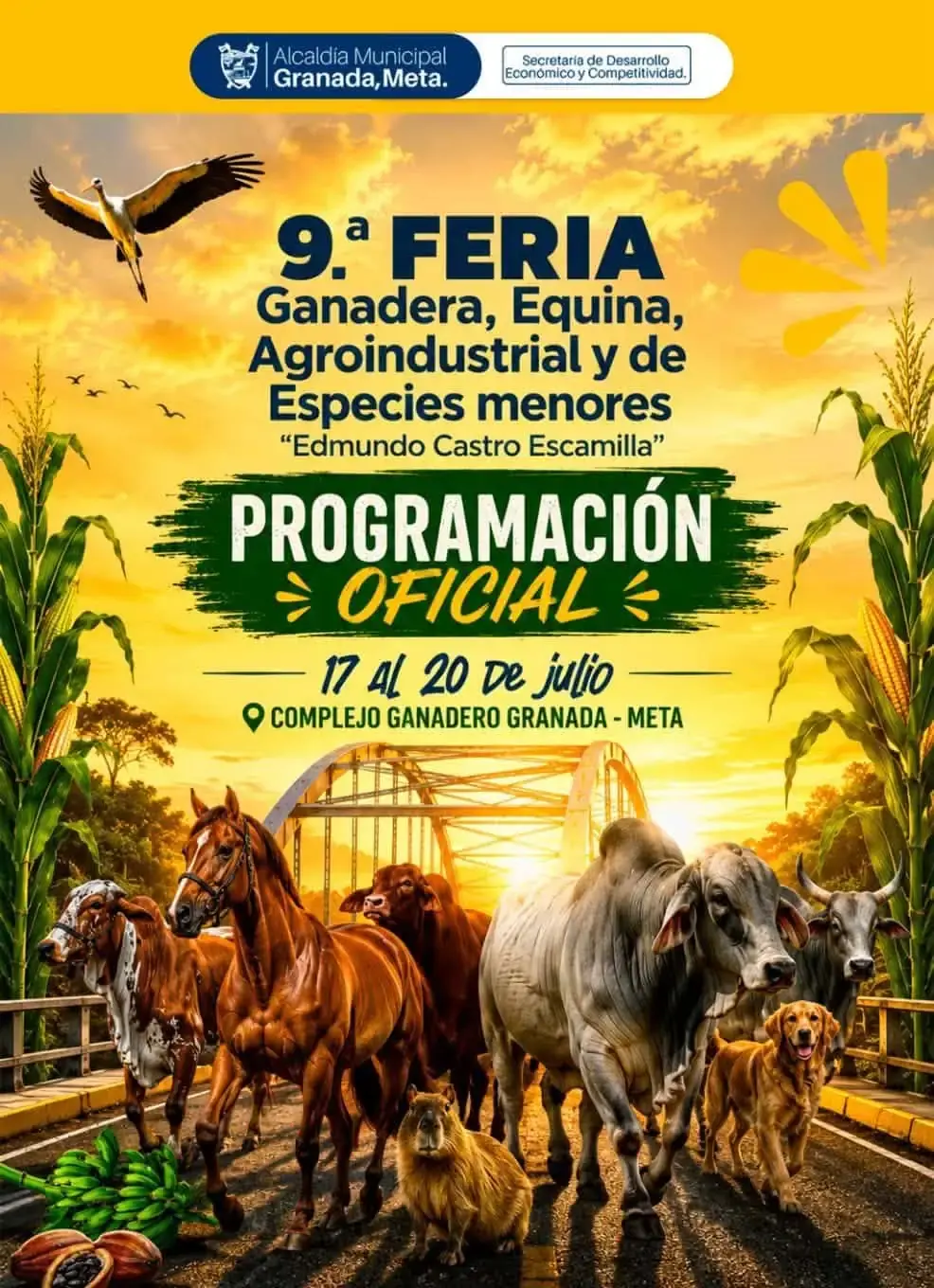 Feria Ganadera Equina Agroindustrial en Granada 2026