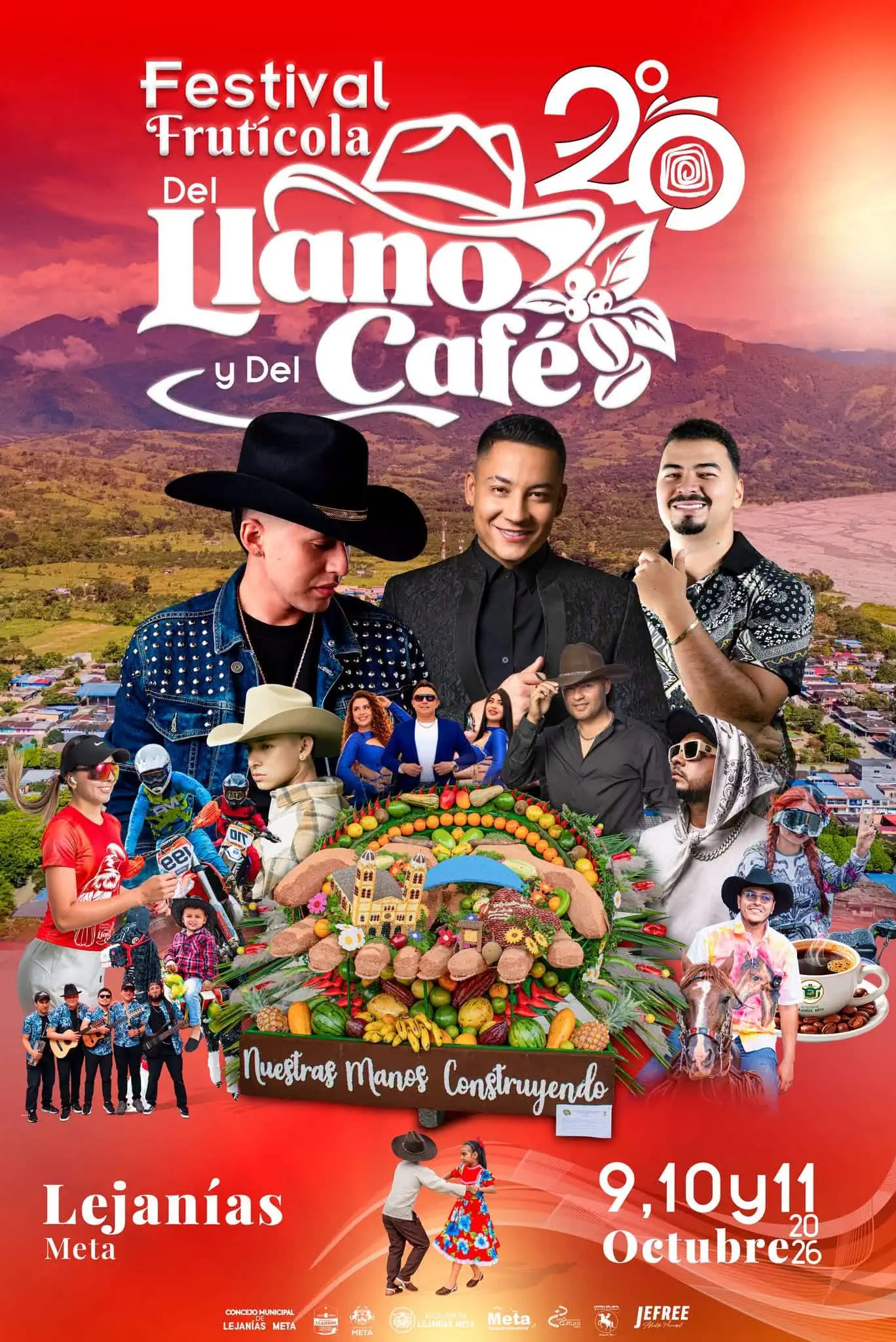 Festival Frutícola del Llano y del Café 2026 en Lejanías